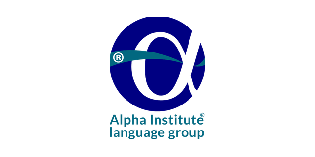 Logo Alpha Institute language group